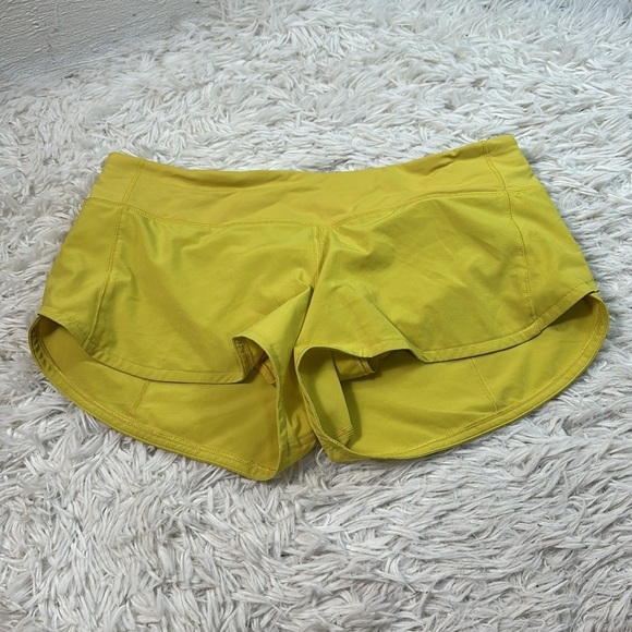 Lululemon Speed Up Low-Rise Lined Short 2.5" Soleil - Picture 1 of 6